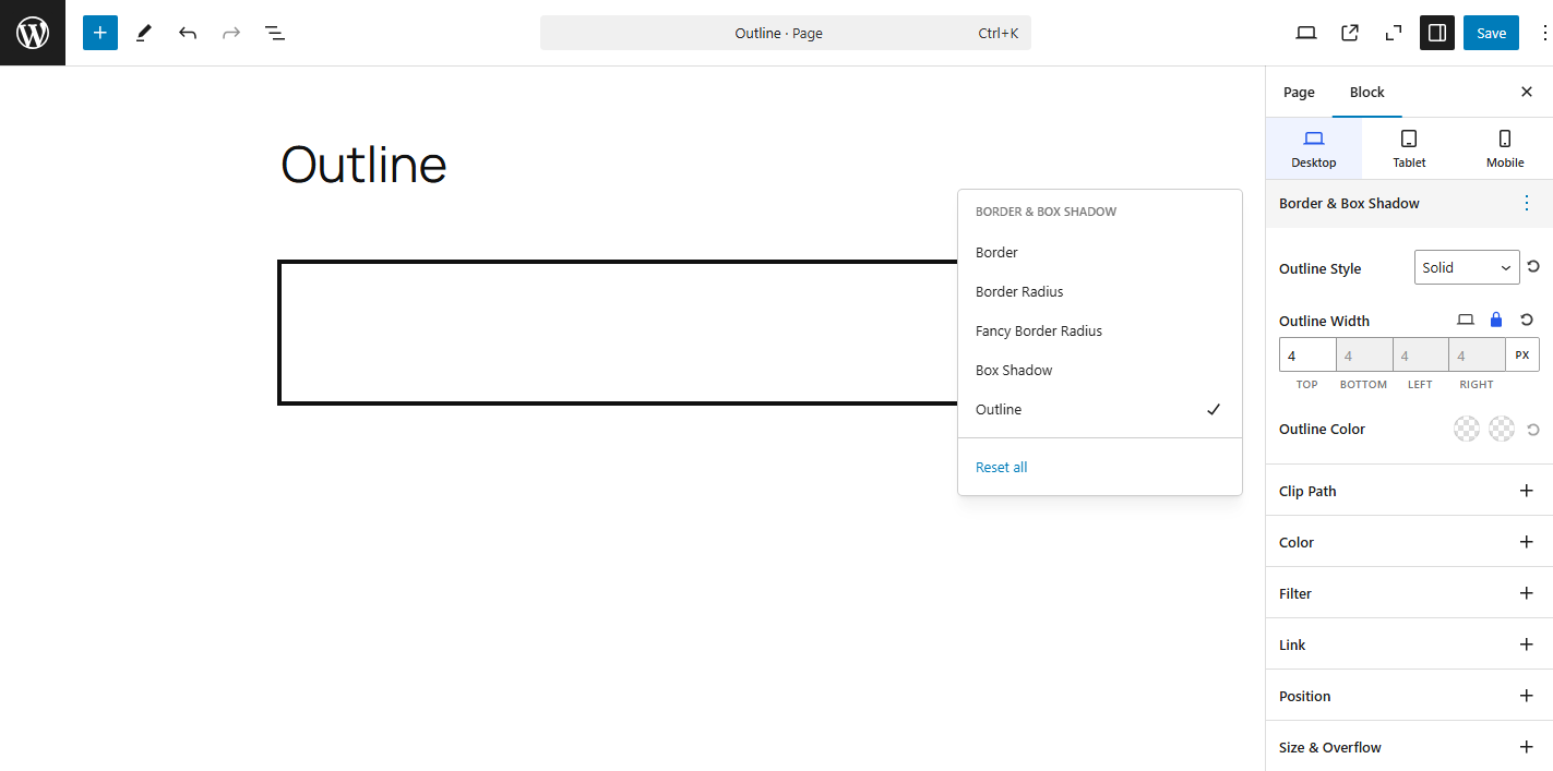 block-extension-outline-screenshot Block Extension Outline Screenshot