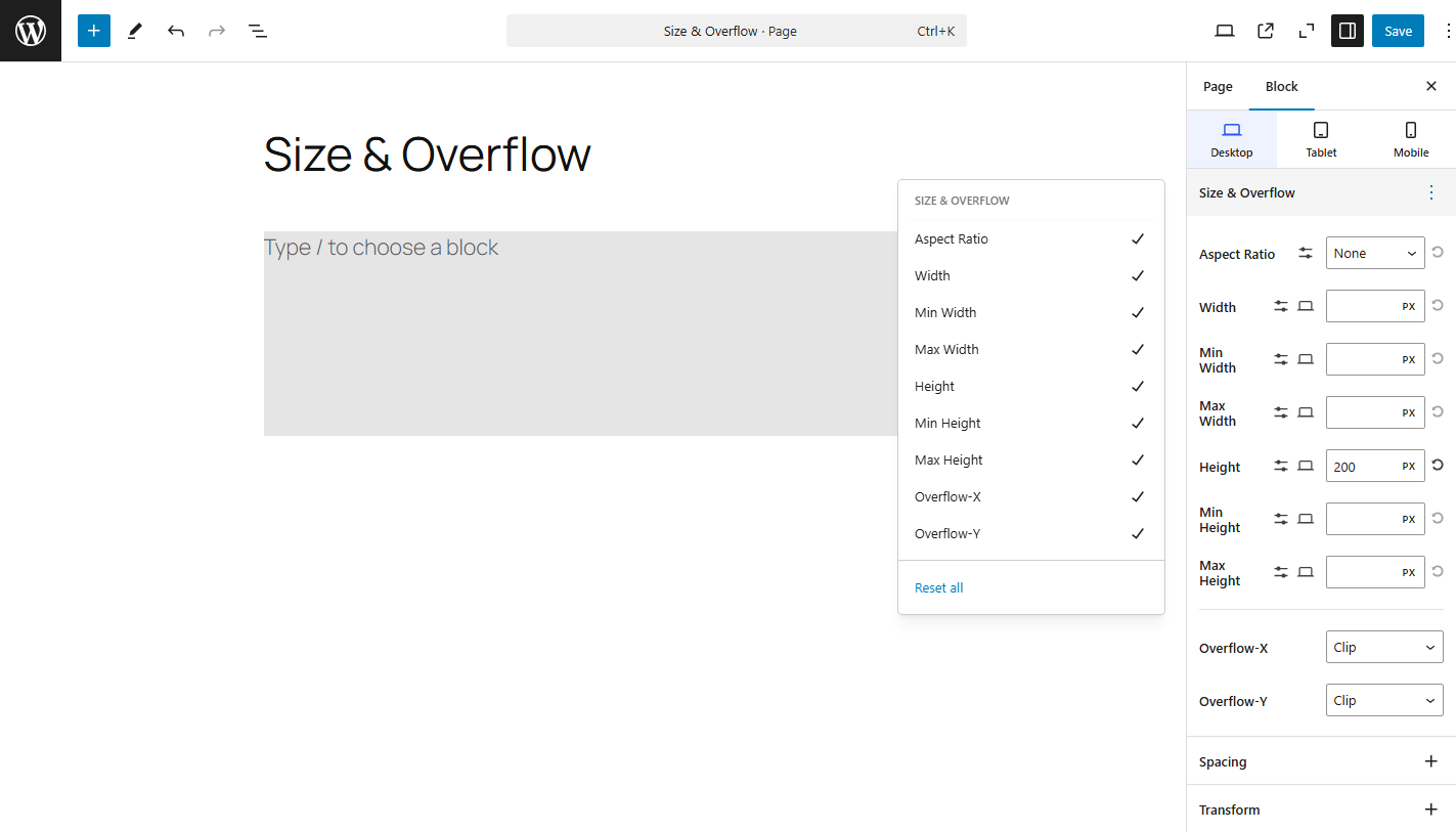 block-extension-size-screenshot Block Extension Size and Overflow Screenshot